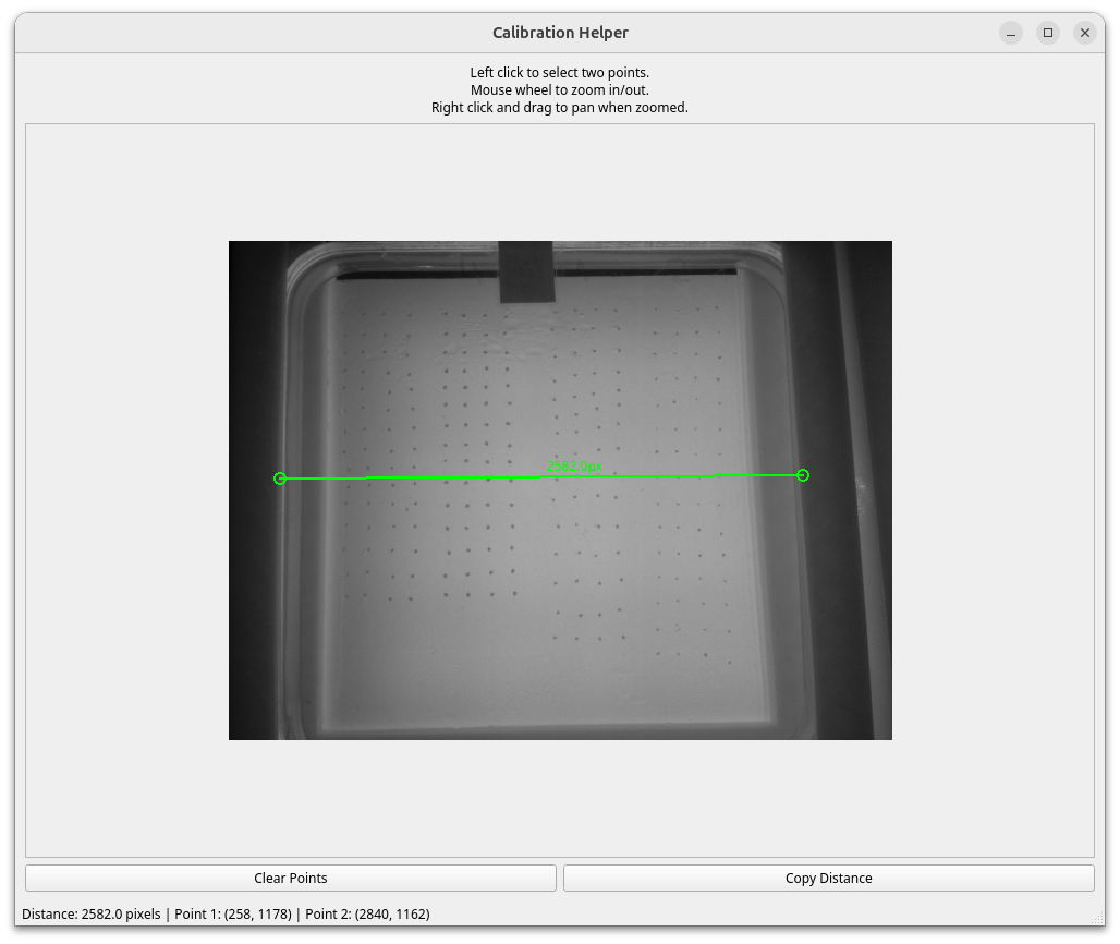 Screening Interface Calibration