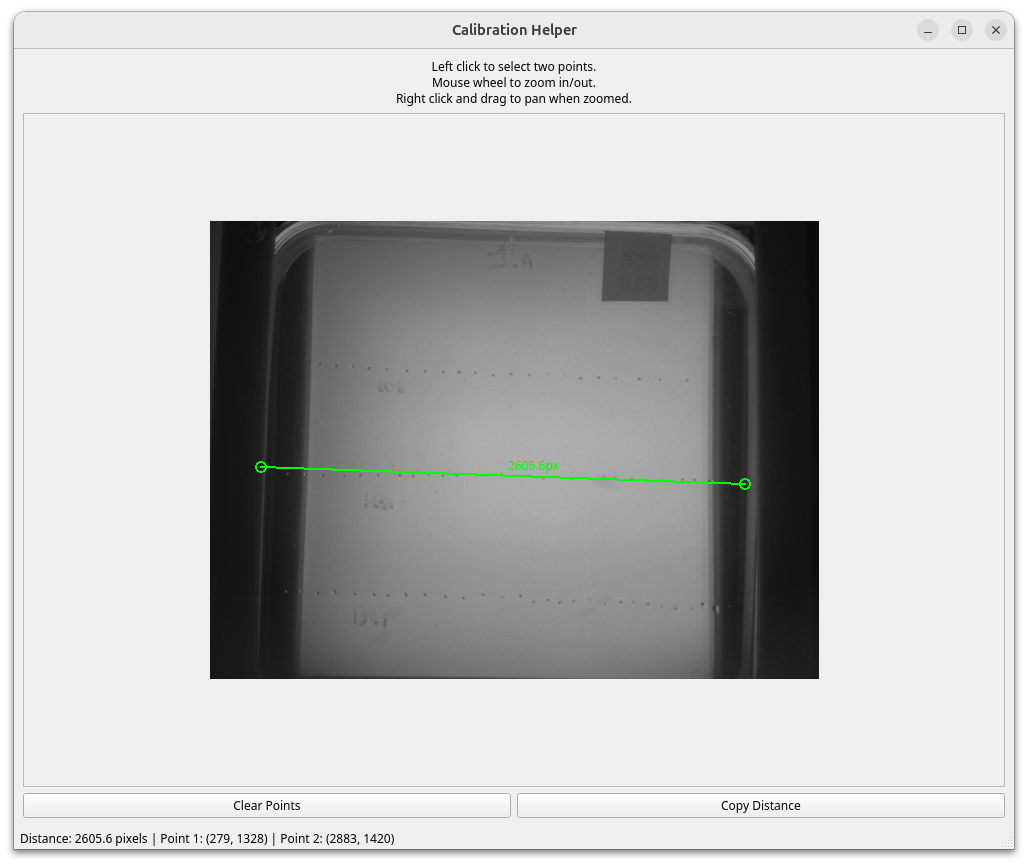 Screening Interface Calibration