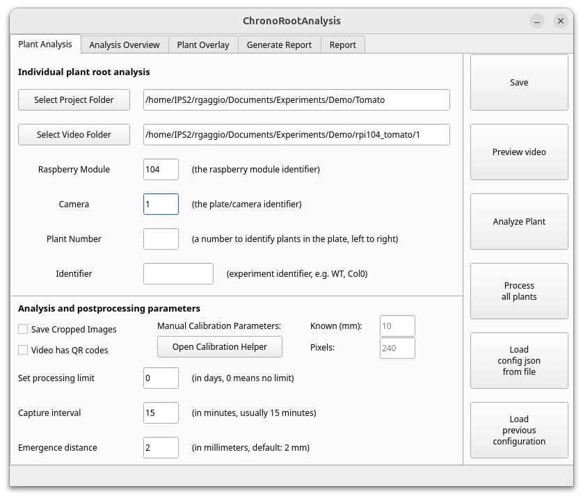 Plant Root Phenotyping Pipeline